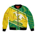 Personalised Jackaroos Bowls Australia Bomber Jacket National Color Sporty Style
