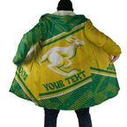 Personalised Jackaroos Bowls Australia Cloak National Color Sporty Style