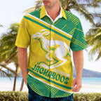 Personalised Jackaroos Bowls Australia Hawaiian Shirt National Color Sporty Style