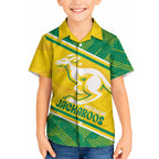 Personalised Jackaroos Bowls Australia Hawaiian Shirt National Color Sporty Style