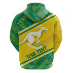 Personalised Jackaroos Bowls Australia Hoodie National Color Sporty Style