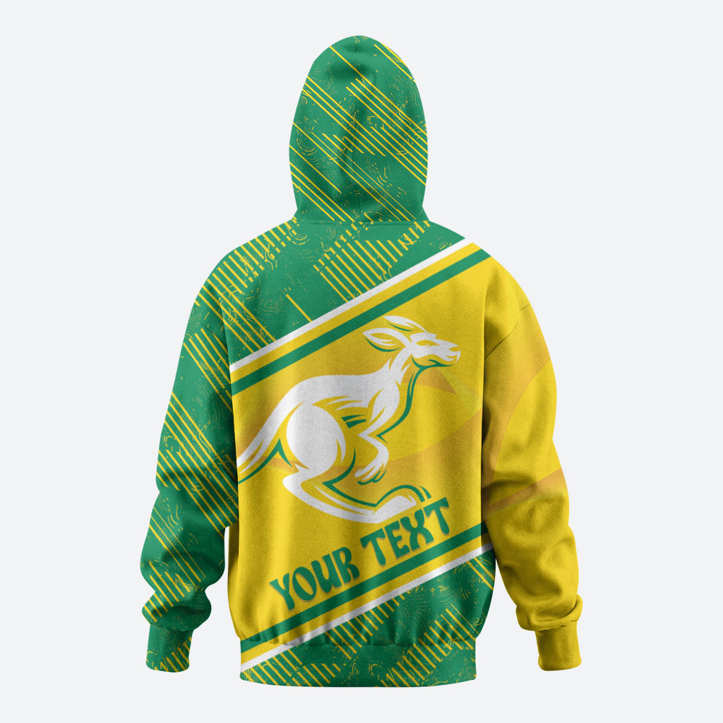 Personalised Jackaroos Bowls Australia Hoodie National Color Sporty Style