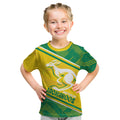 Personalised Jackaroos Bowls Australia Kid T Shirt National Color Sporty Style