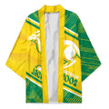 Personalised Jackaroos Bowls Australia Kimono National Color Sporty Style