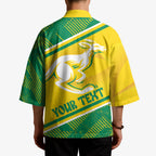Personalised Jackaroos Bowls Australia Kimono National Color Sporty Style