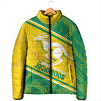 Personalised Jackaroos Bowls Australia Padded Jacket National Color Sporty Style