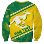 Personalised Jackaroos Bowls Australia Sweatshirt National Color Sporty Style