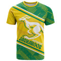 Personalised Jackaroos Bowls Australia T Shirt National Color Sporty Style