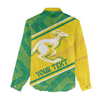 Personalised Jackaroos Bowls Australia Women Casual Shirt National Color Sporty Style