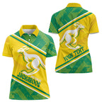 Personalised Jackaroos Bowls Australia Women Polo Shirt National Color Sporty Style