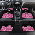 Bowls Australia Breast Cancer Custom Car Mats Think Pink Aboriginal Art