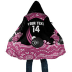 Bowls Australia Breast Cancer Custom Cloak Think Pink Aboriginal Art