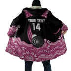 Bowls Australia Breast Cancer Custom Cloak Think Pink Aboriginal Art