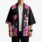 Bowls Australia Breast Cancer Custom Kimono Think Pink Aboriginal Art