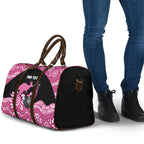 Bowls Australia Breast Cancer Custom Travel Bag Think Pink Aboriginal Art