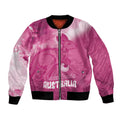 Bowls Australia Breast Cancer Personalised Bomber Jacket Aussie Kangaroo Marble Sporty