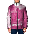 Bowls Australia Breast Cancer Personalised Padded Jacket Aussie Kangaroo Marble Sporty
