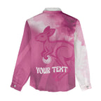 Bowls Australia Breast Cancer Personalised Women Casual Shirt Aussie Kangaroo Marble Sporty