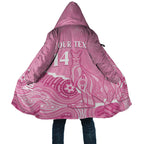 Australia Soccer Breast Cancer Custom Cloak Think Pink Aussie Opal Aboriginal Art