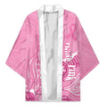 Australia Soccer Breast Cancer Custom Kimono Think Pink Aussie Opal Aboriginal Art