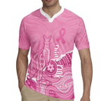 Australia Soccer Breast Cancer Custom Rugby Jersey Think Pink Aussie Opal Aboriginal Art