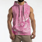 Australia Soccer Breast Cancer Custom Sleeveless Hoodie Think Pink Aussie Opal Aboriginal Art