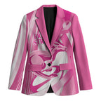 Australia Rugby Breast Cancer Personalised Blazer Brave Strong Pink Ribbon Sporty Style