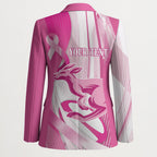 Australia Rugby Breast Cancer Personalised Blazer Brave Strong Pink Ribbon Sporty Style