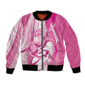 Australia Rugby Breast Cancer Personalised Bomber Jacket Brave Strong Pink Ribbon Sporty Style