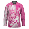 Australia Rugby Breast Cancer Personalised Hockey Jersey Brave Strong Pink Ribbon Sporty Style