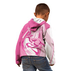 Australia Rugby Breast Cancer Personalised Kid Hoodie Brave Strong Pink Ribbon Sporty Style