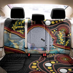 Australia Possum Back Car Seat Cover Aboriginal Art Mix Aussie Opal
