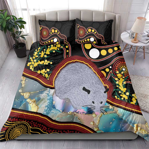 Australia Possum Bedding Set Aboriginal Art Mix Aussie Opal
