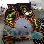 Australia Possum Bedding Set Aboriginal Art Mix Aussie Opal
