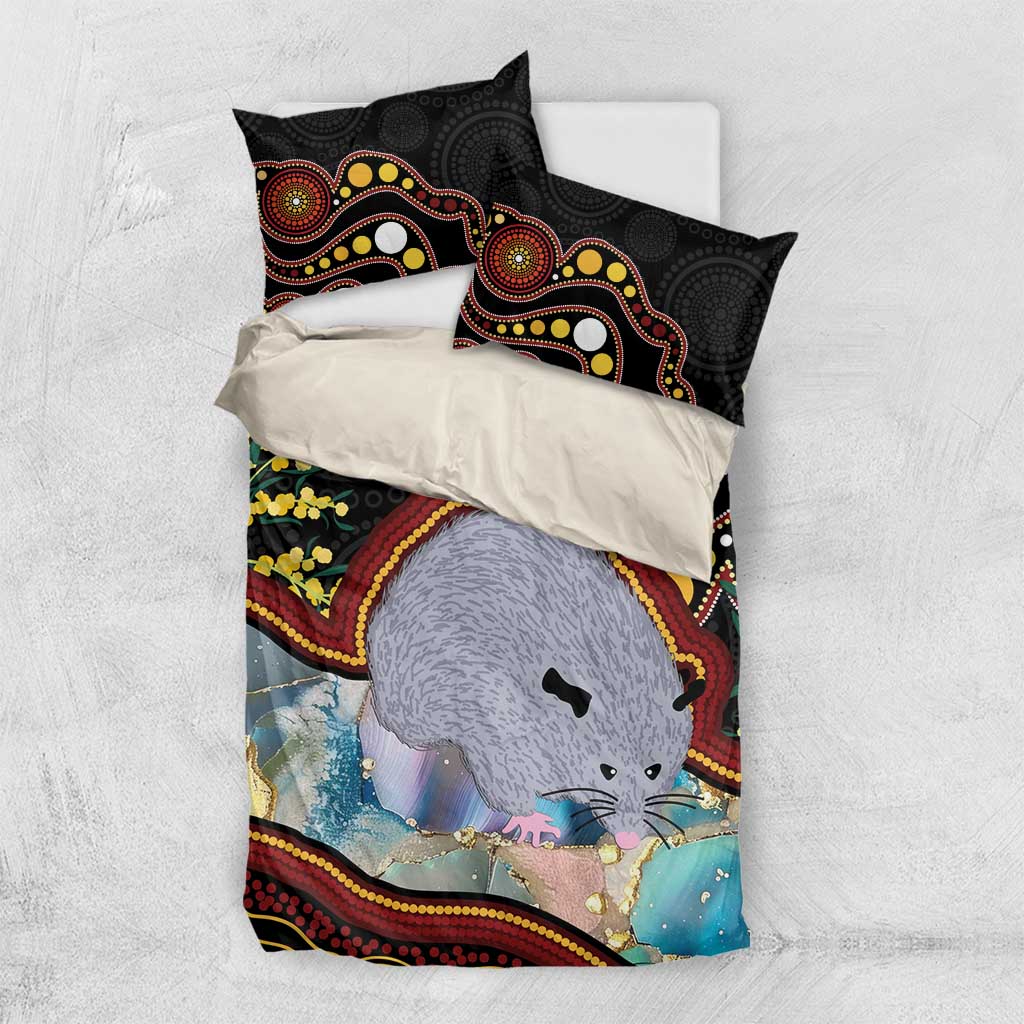 Australia Possum Bedding Set Aboriginal Art Mix Aussie Opal