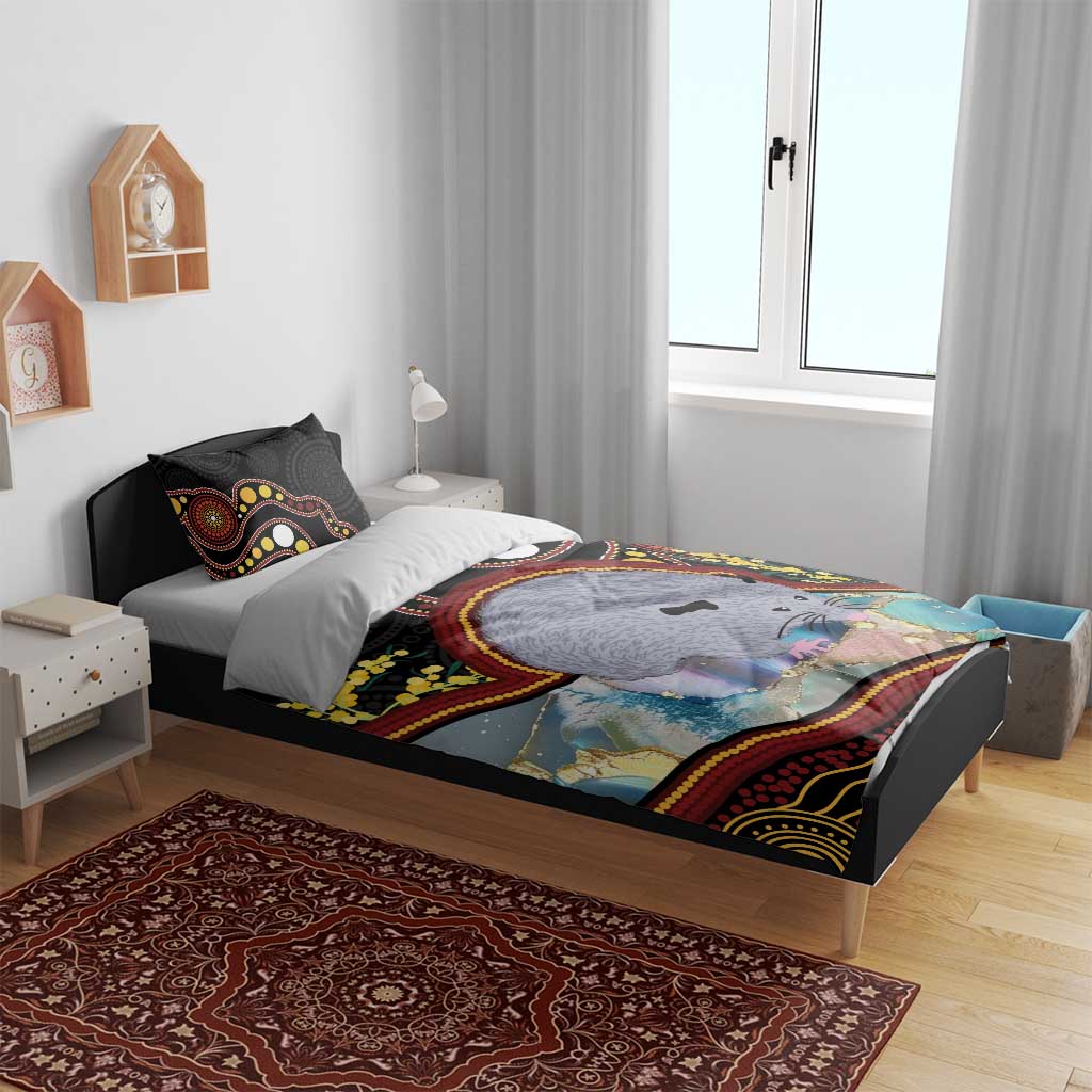 Australia Possum Bedding Set Aboriginal Art Mix Aussie Opal