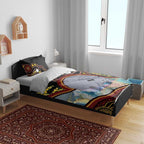 Australia Possum Bedding Set Aboriginal Art Mix Aussie Opal