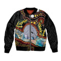 Australia Possum Bomber Jacket Aboriginal Art Mix Aussie Opal