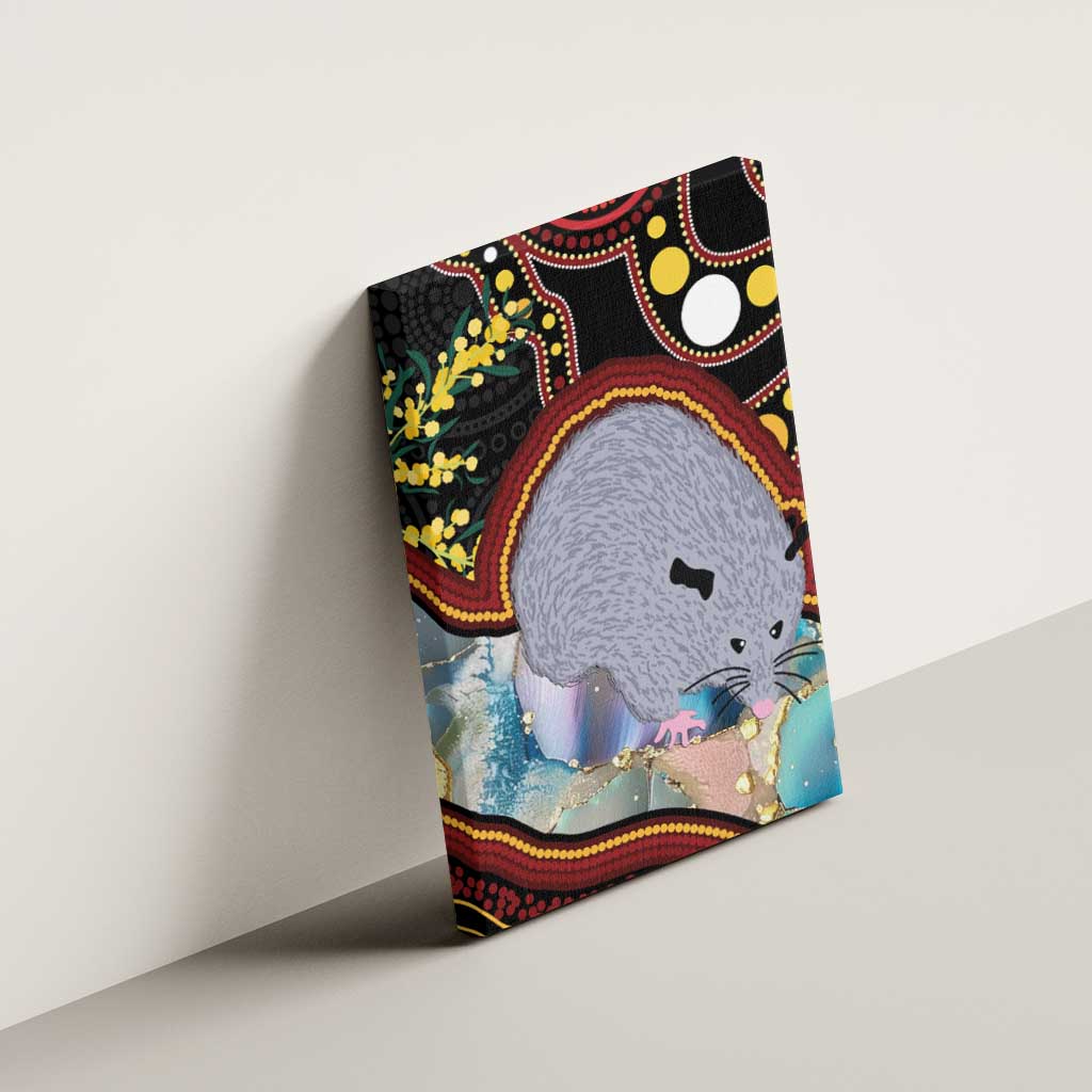 Australia Possum Canvas Wall Art Aboriginal Art Mix Aussie Opal
