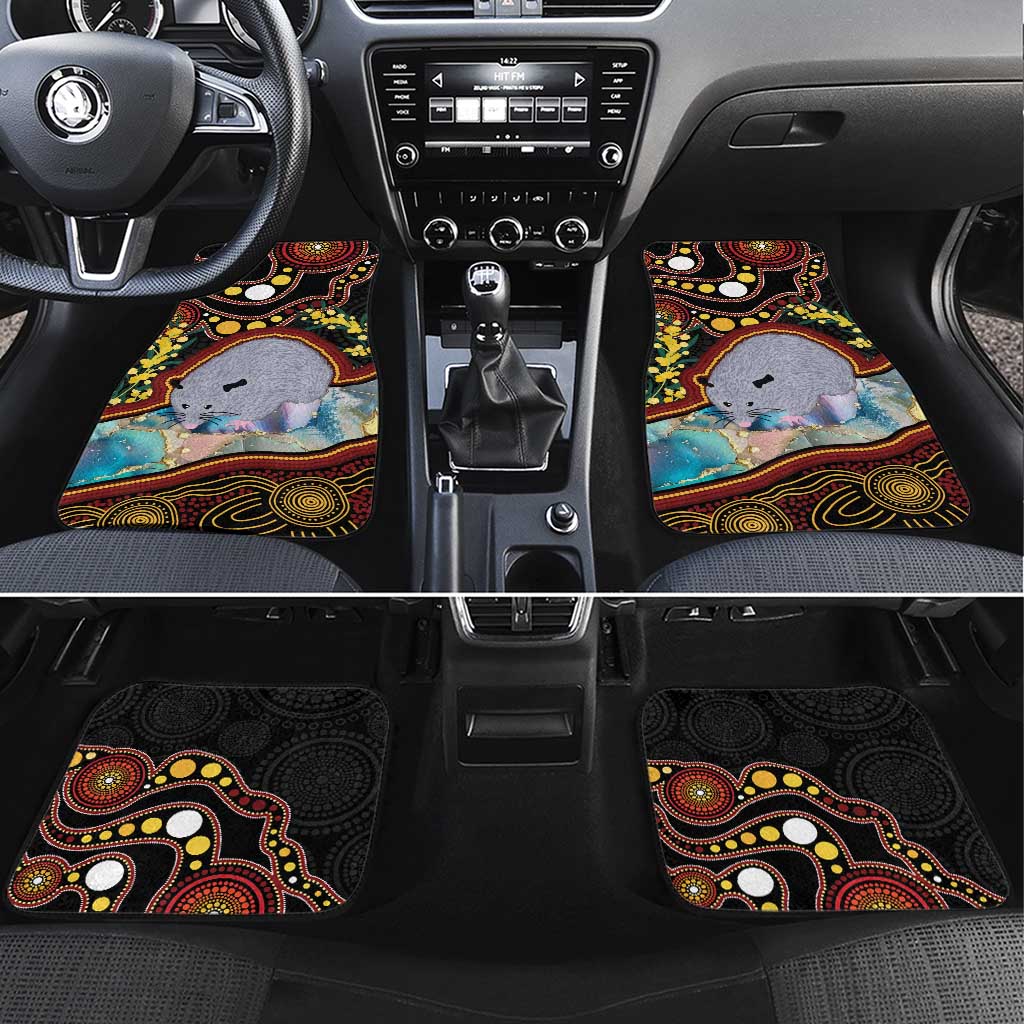Australia Possum Car Mats Aboriginal Art Mix Aussie Opal
