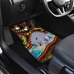 Australia Possum Car Mats Aboriginal Art Mix Aussie Opal