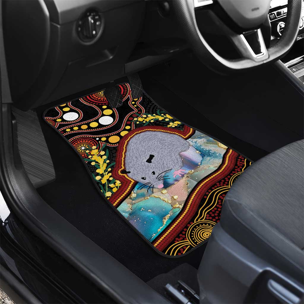 Australia Possum Car Mats Aboriginal Art Mix Aussie Opal