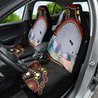 Australia Possum Car Seat Cover Aboriginal Art Mix Aussie Opal