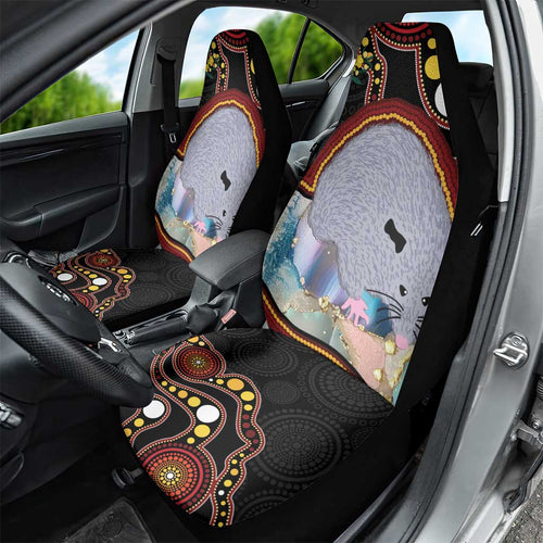 Australia Possum Car Seat Cover Aboriginal Art Mix Aussie Opal
