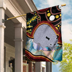 Australia Possum Garden Flag Aboriginal Art Mix Aussie Opal