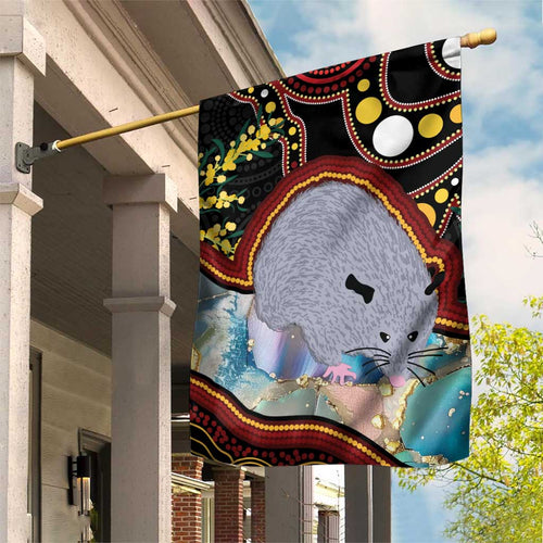 Australia Possum Garden Flag Aboriginal Art Mix Aussie Opal