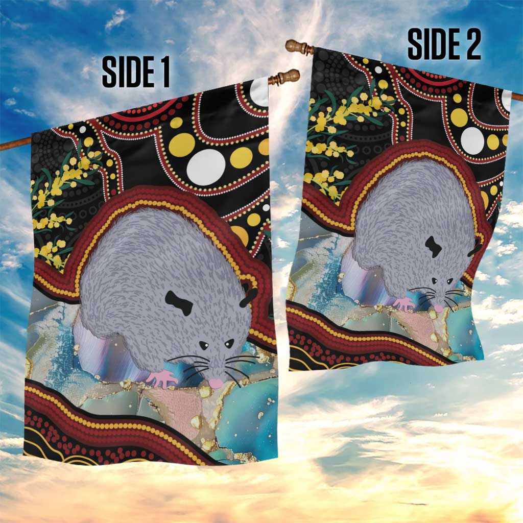 Australia Possum Garden Flag Aboriginal Art Mix Aussie Opal