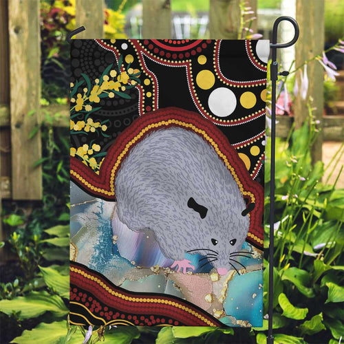 Australia Possum Garden Flag Aboriginal Art Mix Aussie Opal
