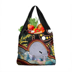 Australia Possum Grocery Bag Aboriginal Art Mix Aussie Opal