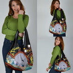 Australia Possum Grocery Bag Aboriginal Art Mix Aussie Opal